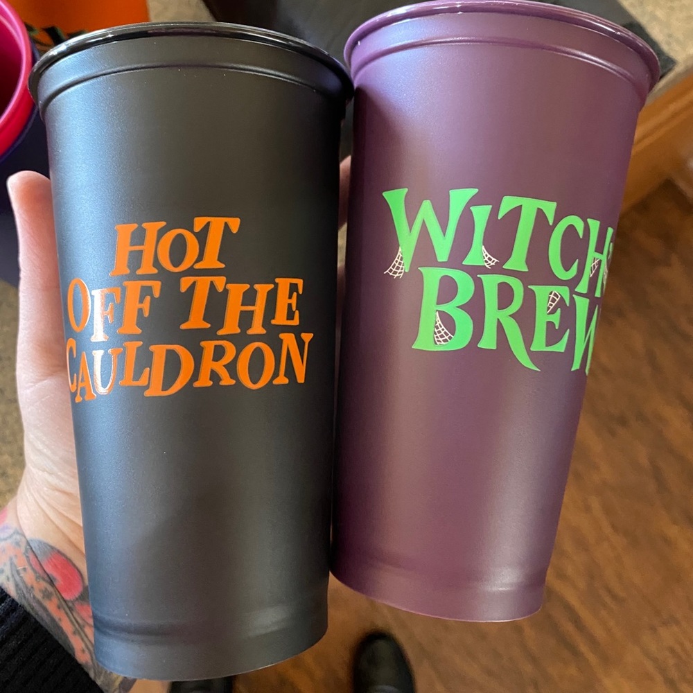 Starbucks Halloween 2020 Glow in Dark Hot Cups